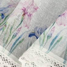 FIRANA GOTOWA DOLOREZ NA TAŚMIE 150 X 30 CM BIAŁY