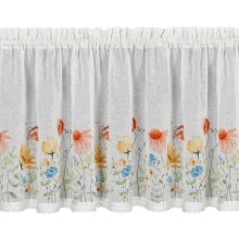 FIRANA GOTOWA NATI NA TAŚMIE 150 X 60 CM BIAŁY