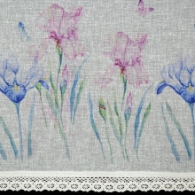 FIRANA GOTOWA DOLOREZ NA TAŚMIE 150 X 60 CM BIAŁY