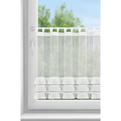 FIRANA GOTOWA LILIAN 2 NA SZELKACH 150 X 70 CM BIAŁY