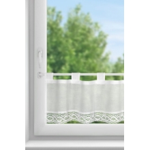 FIRANA GOTOWA VINCE NA SZELKACH 150 X 30 CM BIAŁY
