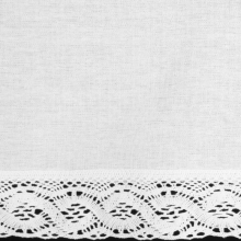 FIRANA GOTOWA VINCE NA SZELKACH 150 X 30 CM BIAŁY