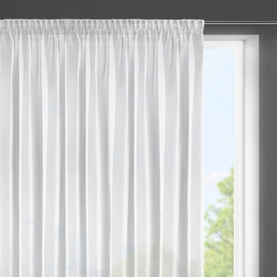 FIRANA GOTOWA ESEL NA TAŚMIE 350 X 150 CM BIAŁY
