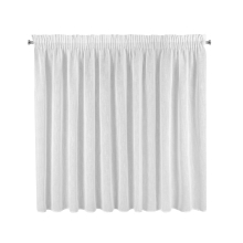 FIRANA GOTOWA CARLA NA TAŚMIE 300 X 145 CM BIAŁY
