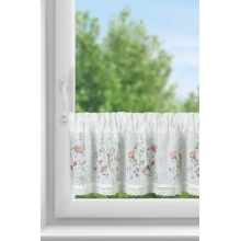 FIRANA GOTOWA SYLWIA NA TAŚMIE 150 X 30 CM BIAŁY