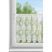 FIRANA GOTOWA MOLY NA TAŚMIE 150 X 60 CM BIAŁY