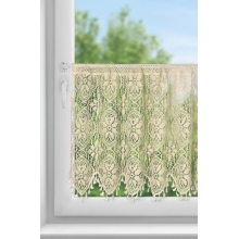 FIRANA GOTOWA MOLY NA TAŚMIE 150 X 60 CM JASNOBEŻOWY