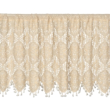 FIRANA GOTOWA MOLY NA TAŚMIE 150 X 60 CM JASNOBEŻOWY