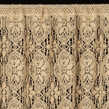 FIRANA GOTOWA MOLY NA TAŚMIE 150 X 60 CM JASNOBEŻOWY