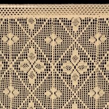 FIRANA GOTOWA MARTHA NA TAŚMIE 150 X 60 CM JASNOBEŻOWY