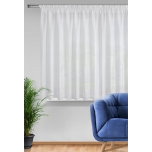 FIRANA GOTOWA REBECCA NA TAŚMIE 350 X 160 CM BIAŁY