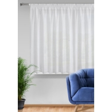 FIRANA GOTOWA REBECCA NA TAŚMIE 400 X 150 CM BIAŁY