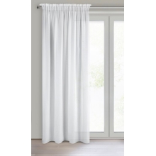 FIRANA GOTOWA DALIA NA TAŚMIE 140 X 270 CM BIAŁY