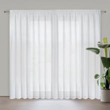 FIRANA GOTOWA VIOLA NA TAŚMIE 400 X 250 CM BIAŁY
