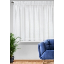 FIRANA GOTOWA VIOLA NA TAŚMIE 400 X 145 CM BIAŁY