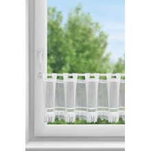 FIRANA GOTOWA KATRIN NA SZELKACH 150 X 40 CM BIAŁY