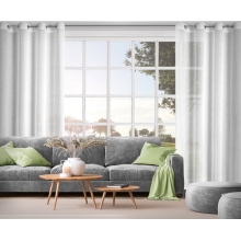 ZASŁONA GOTOWA VESTA 140 X 250 CM BIAŁY