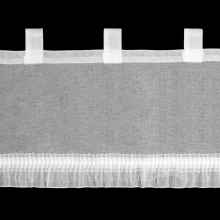 FIRANA GOTOWA MARY NA SZELKACH 150 X 60 CM BIAŁY