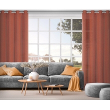ZASŁONA GOTOWA ANGELICA 140 X 250 CM RUDY