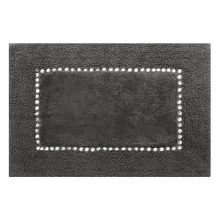 DYWANIK ŁAZIENKOWY CHIC 60 X 90 CM STALOWY
