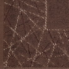 DYWANIK ŁAZIENKOWY NIKA (04) 50 X 70 CM BRĄZOWY