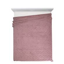 KOC D91 WARKOCZ 200 X 220 CM PUDROWY RÓŻ