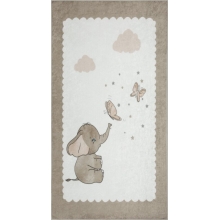 DYWANIK ŁAZIENKOWY BABY1 80 X 150 CM BEŻOWY