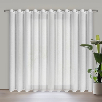 FIRANA GOTOWA TULSA 350 X 250 CM BIAŁY
