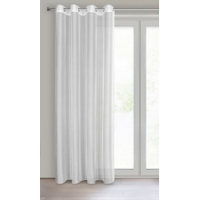 FIRANA GOTOWA ANABEL 140 X 260 CM BIAŁY