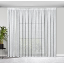FIRANA GOTOWA KELLY NA TAŚMIE 300 X 250 CM BIAŁY