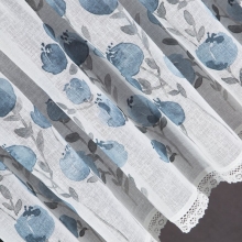 FIRANA GOTOWA POLA 150 X 60 CM BIAŁY