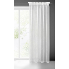 FIRANA GOTOWA NICEA NA TAŚMIE 140 X 270 CM BIAŁY