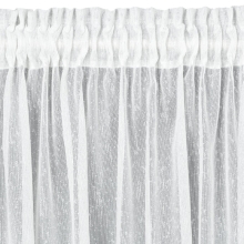 FIRANA GOTOWA KELLY NA TAŚMIE 140 X 270 CM BIAŁY