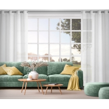 FIRANA GOTOWA MARGO 140 X 250 CM BIAŁY