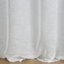 FIRANA GOTOWA LEXY 140 X 250 CM BIAŁY