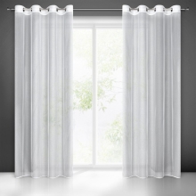 FIRANA GOTOWA TAMINA 140 X 250 CM BIAŁY