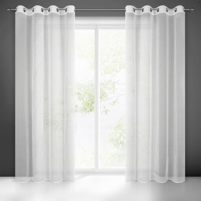 FIRANA GOTOWA PILAR 140 X 250 CM BIAŁY
