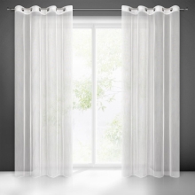 FIRANA GOTOWA NICEA 140 X 250 CM BIAŁY