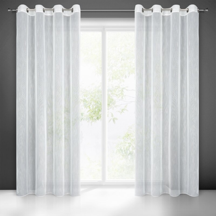 FIRANA GOTOWA MONIC 140 X 260 CM BIAŁY
