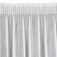 FIRANA GOTOWA MONIC NA TAŚMIE 140 X 270 CM BIAŁY