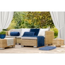 FIRANA GOTOWA ESTEL 140 X 250 CM BIAŁY