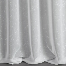 FIRANA GOTOWA ANGELA NA TAŚMIE 140 X 270 CM BIAŁY