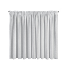 FIRANA GOTOWA ANGELA NA TAŚMIE 400 X 145 CM BIAŁY