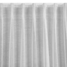 FIRANA GOTOWA BELISSA NA TAŚMIE 140 X 300 CM BIAŁY