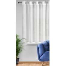 FIRANA GOTOWA EMMA 290 X 145 CM BIAŁY
