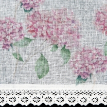 FIRANA GOTOWA MONA 150 X 30 CM BIAŁY