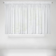 FIRANA GOTOWA ADEN NA TAŚMIE 400 X 145 CM BIAŁY