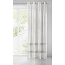 FIRANA GOTOWA ANNE 140 X 270 CM BIAŁY