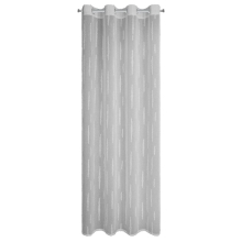 ZASŁONA GOTOWA ALENI 140 X 250 CM SREBRNY