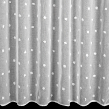 FIRANA GOTOWA SARA NA TAŚMIE 140 X 270 CM BIAŁY